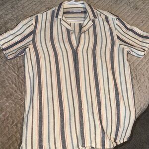 Zara Multicolor Striped Men's Shirt